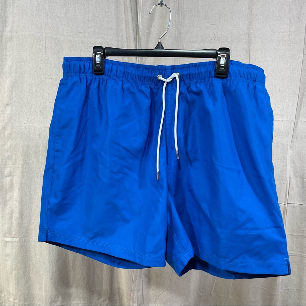 Lands’ End Blue Swim Trunk